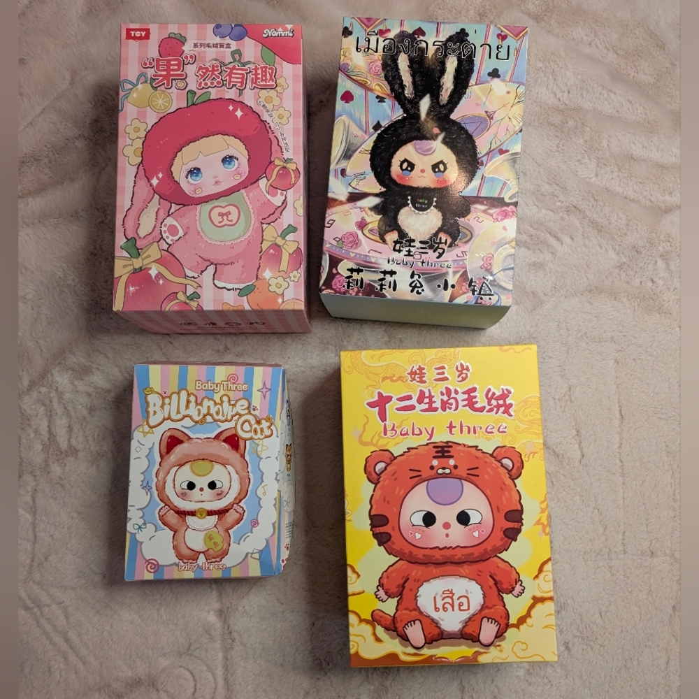 Bundle of Baby 3 Blind Boxes, Assorted (4)